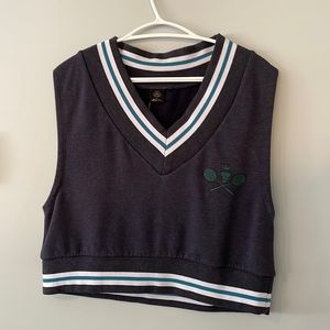 Urban Outfitters Cropped Sweater Vest